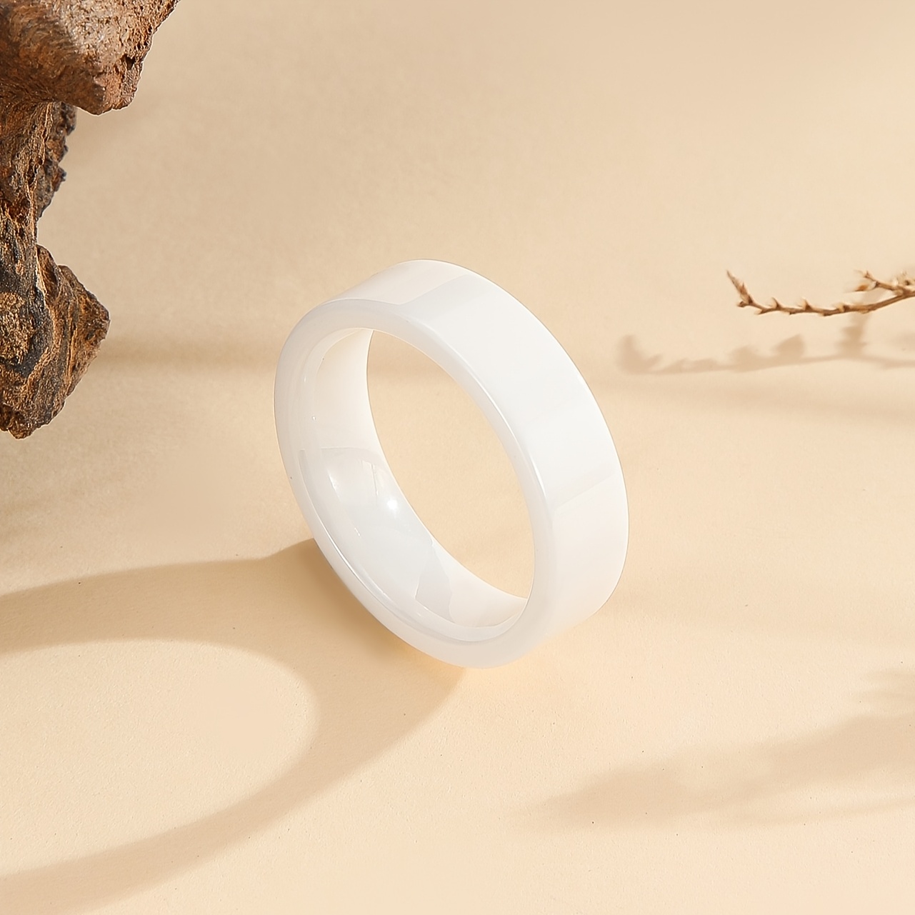 Ceramic Unisex Ring - Modern and Stylish Jewelry